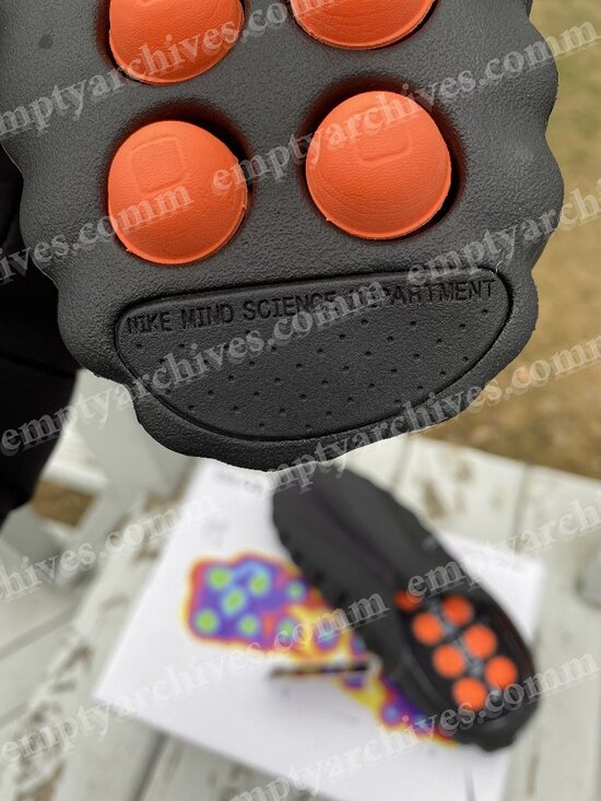 NIKE - Nike Mind Mule/Slides (Black/Orange) HQ4307-101 main image 6